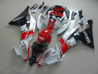 Red White Black 2008-2016 YZF R6 Motorcycle Fairings