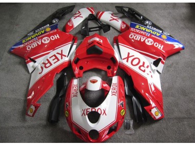 Red White Xerox 2005-2006 Ducati 749 Motorcycle Fairings