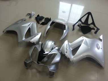 Silver 2002-2013 VFR800 Motorcycle Fairings