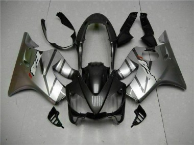 Silver Black 2004-2007 CBR600 F4i Motorcycle Fairings