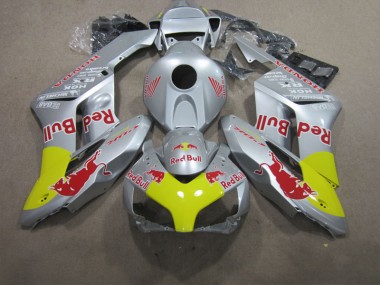 Silver Red Bull 2004-2005 CBR1000RR Motorcycle Fairings