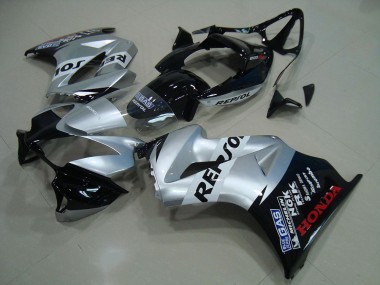 Silver Repsol 2002-2013 VFR800 Motorcycle Fairings