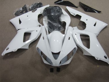 White 2000-2001 YZF R1 Motorcycle Fairings