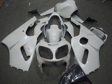 White 2002-2006 ZX12R Motorcycle Fairings