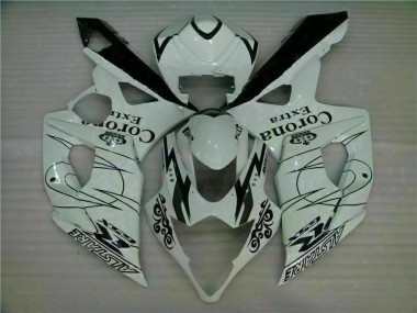 White 2005-2006 GSXR 1000 Motorcycle Bodywork