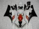 White Black 2006-2007 YZF R6 Motorcycle Bodywork