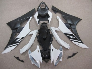 White Black 2006-2007 YZF R6 Motorcycle Fairing Kits