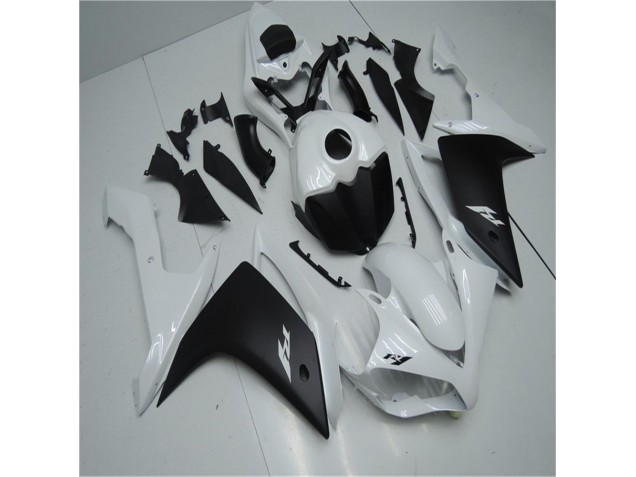 White Black 2007-2008 YZF R1 Motorcycle Fairings