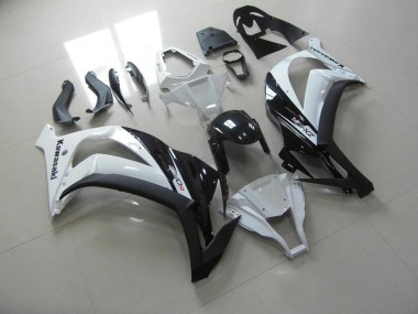 White Black 2011-2015 ZX10R Motorcycle Fairings