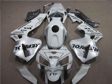 White Black Repsol 2005-2006 CBR600RR Motorcycle Fairing