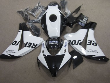 White Black Repsol 2008-2011 CBR1000RR Motorcycle Fairings