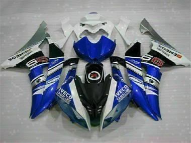 White Blue 2008-2016 YZF R6 Motorcycle Fairings