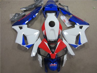 White Blue Red HRC 2005-2006 CBR600RR Motorcycle Fairing