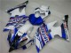 White Blue Sterilgarda Volvo 2008-2016 YZF R6 Motorcycle Fairings