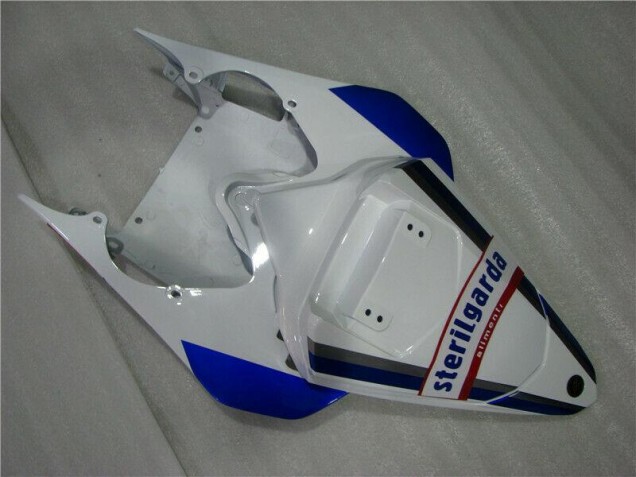 White Blue Sterilgarda Volvo 2008-2016 YZF R6 Motorcycle Fairings