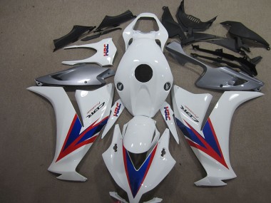 White HRC 2012-2016 CBR1000RR Motorcycle Fairings