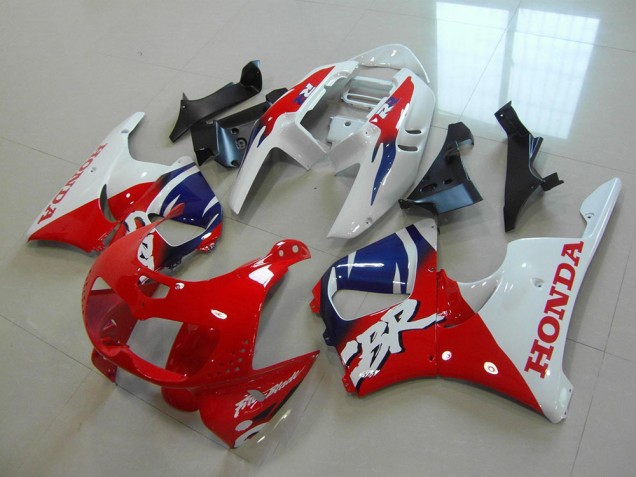 White Red 1996-1997 CBR900RR 893 Motorcycle Fairings