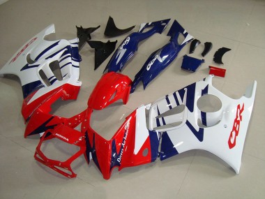 White Red Blue 1995-1998 CBR600 F3 Motorcycle Fairings