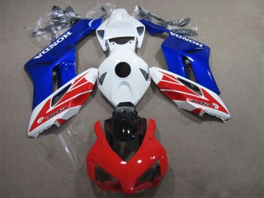 White Red Blue 2004-2005 CBR1000RR Motorcycle Fairings