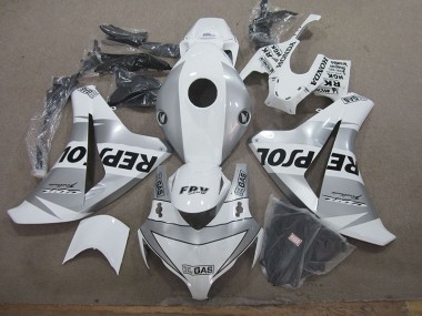 White Repsol 2008-2011 CBR1000RR Motorcycle Fairing