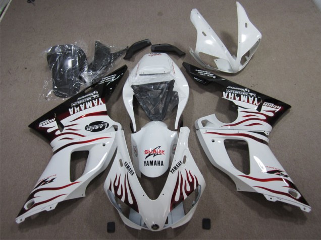 White Shark 1998-1999 YZF R1 Motorcycle Fairings