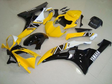 Yellow 2006-2007 YZF R6 Motorcycle Bodywork