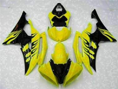 Yellow 2008-2016 YZF R6 Motorcycle Fairings