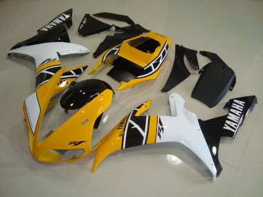 Yellow Anniversary 2002-2003 YZF R1 Motorcycle Fairings