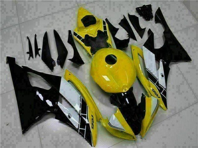 Yellow Black 2008-2016 YZF R6 Motorcycle Bodywork