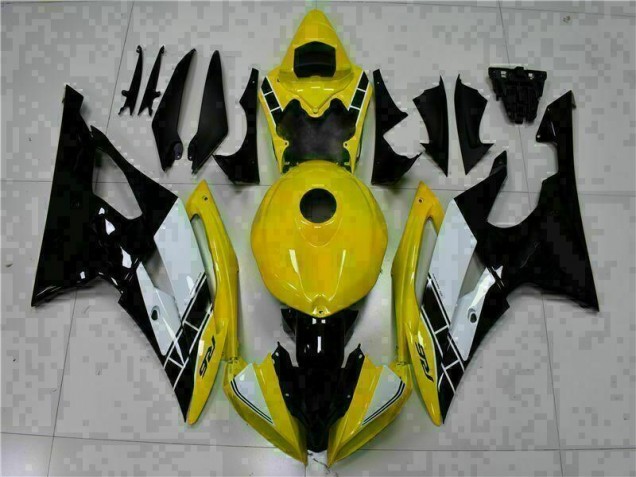 Yellow Black 2008-2016 YZF R6 Motorcycle Bodywork