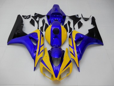 Yellow Blue 2006-2007 CBR1000RR Motorcycle Fairings