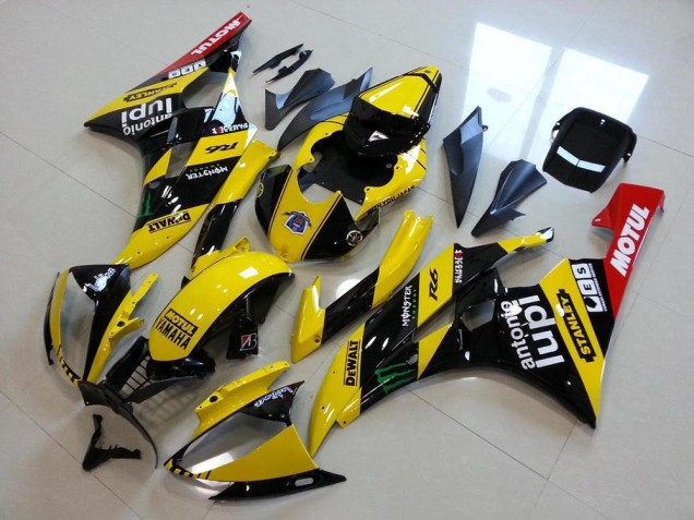 Yellow Monster Lupi 2006-2007 YZF R6 Motorcycle Fairings