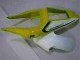 Yellow White 1998-2002 YZF R6 Motorcycle Fairings